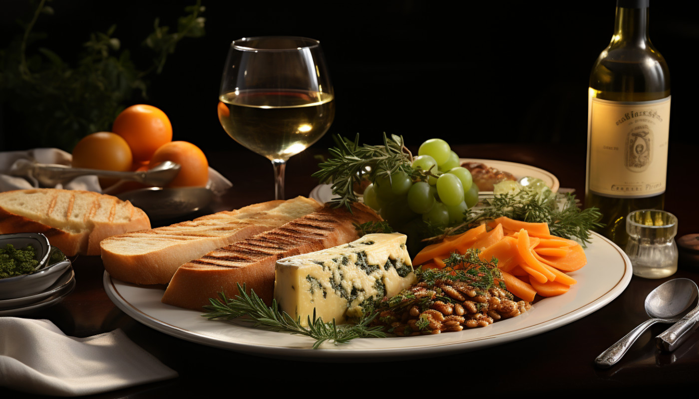 Plats végétariens qui se marient bien avec différents types de vins